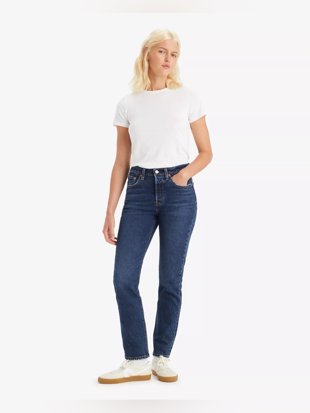 Levi’s 501 Original Straight Leg Jeans Salsa T3 Authentic Dark Wash W29 L32